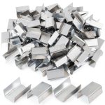 Zonon 1000pcs Steel Banding Strapping Seals – Iron 1.5in-0
