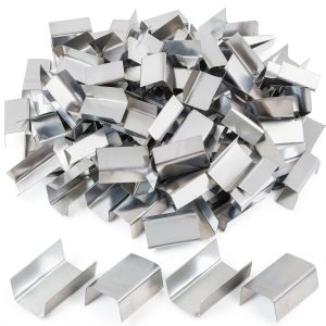 Zonon 1000pcs Steel Banding Strapping Seals – Iron 1.5in-0