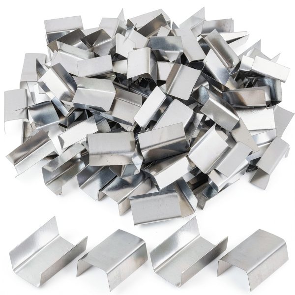Zonon 1000pcs Steel Banding Strapping Seals – Iron 1.5in-0
