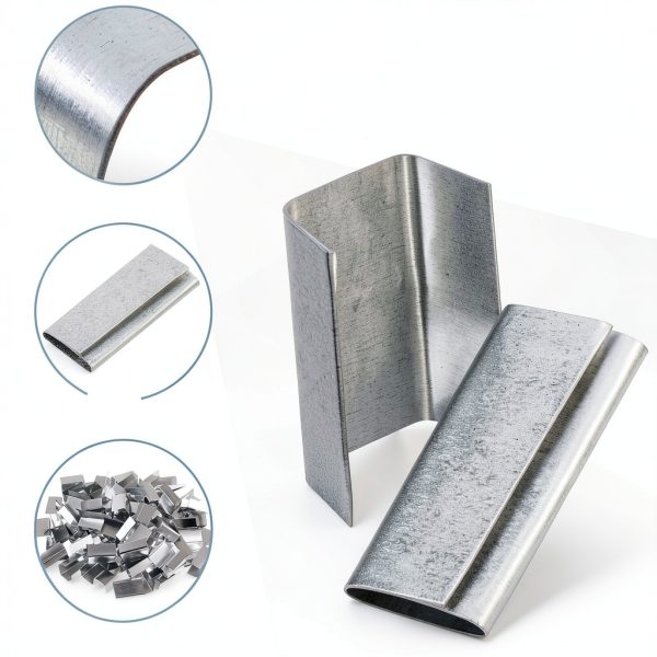 Zonon 1000pcs Steel Banding Strapping Seals – Iron 1.5in-2