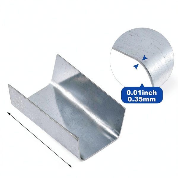 Zonon 1000pcs Steel Banding Strapping Seals – Iron 1.5in-1